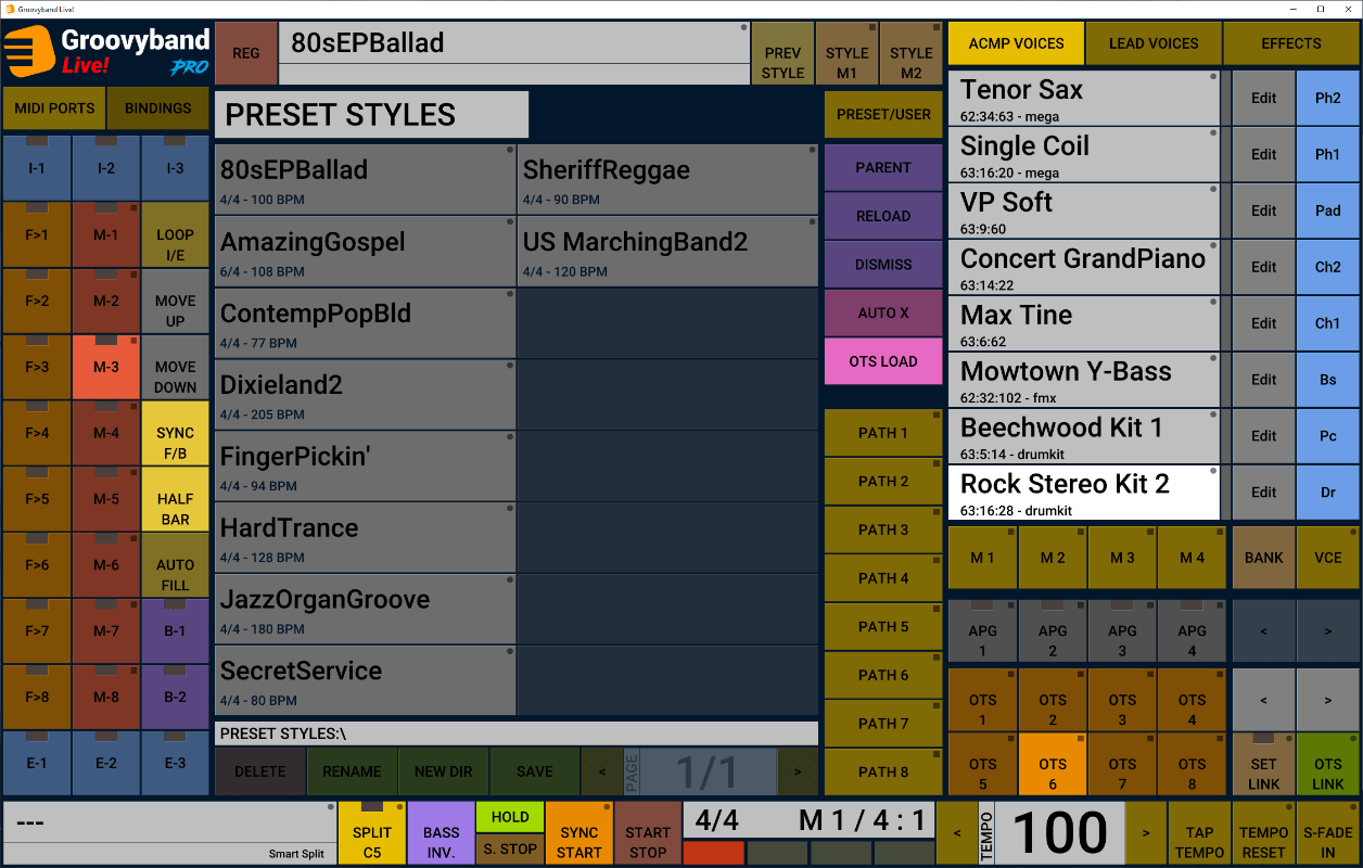Screenshot: splash screen