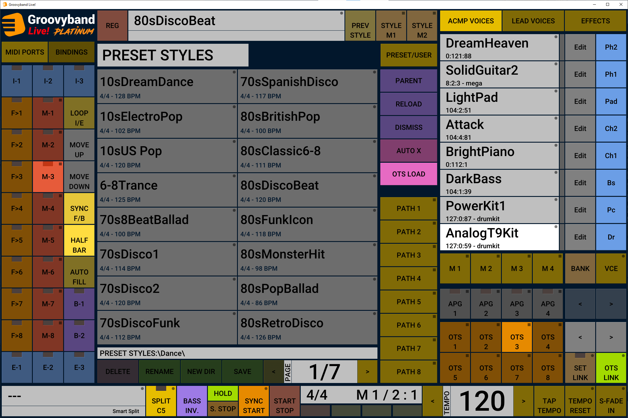 Screenshot: splash screen