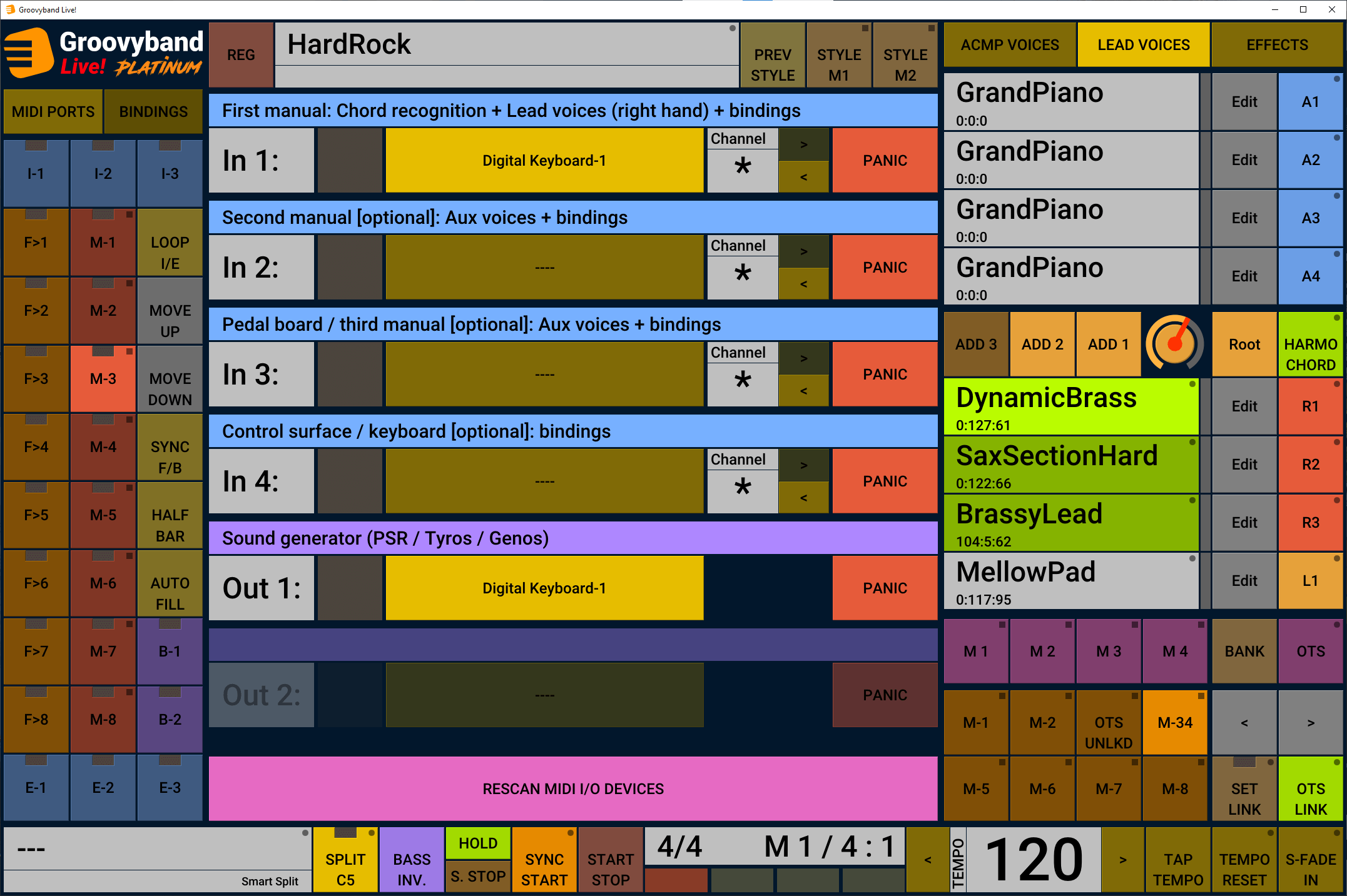 Screenshot: splash screen