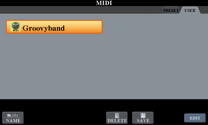 Yamaha midi custom config.
